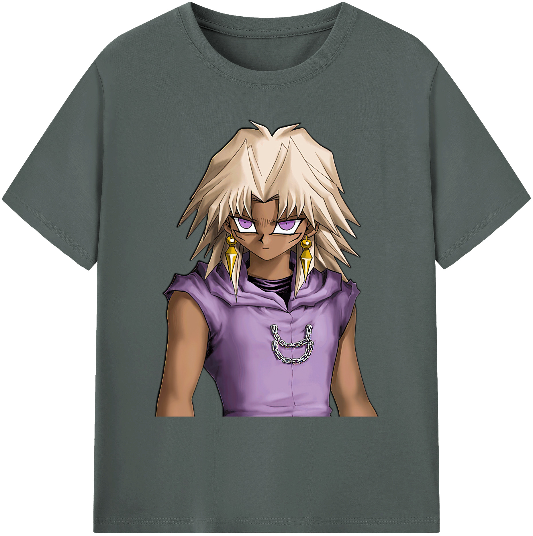 （画像用） 遊☆戯☆王 Yu-Gi-Oh! 綿100％ メンズ半袖Tシャツ｜肌触りやわらか＆通気性